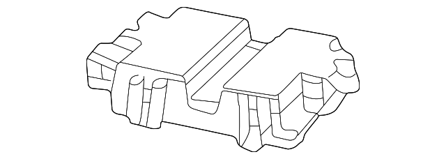 4W4Z13C789AA Деталь CONTROL MODULE, LEFT