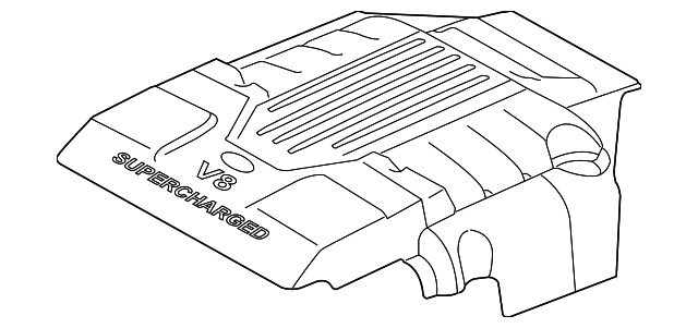 LBH500062 Деталь ENGINE COVER