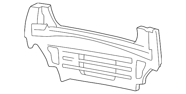 3W4Z-5440320-BA Деталь REAR BODY PANEL