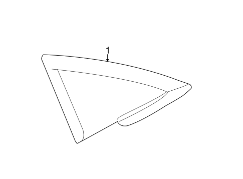 Body/Exterior Trim - Pillars for 2017 Ford Fiesta #2