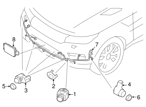 Range Rover Sport BUMPER & COMPONENTS - FRONT 2