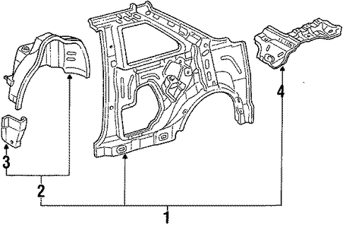 Support, R Shelf Support, R Shelf
