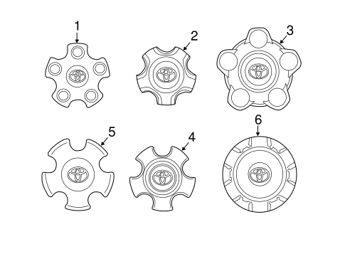 FRONT SUSPENSION/COVERS & TRIM for 2014 Toyota Tundra #1