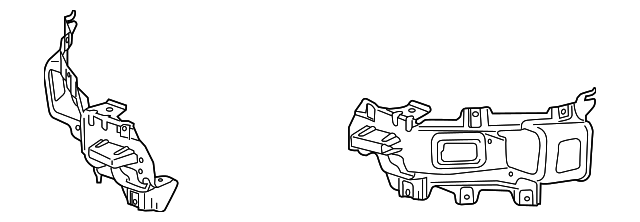 22902345 Деталь SUPPORT BRACKET, LEFT