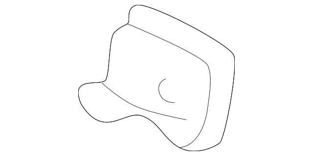 1L2Z78672A41AAC Деталь CONSOLE PANEL PLUG, LEFT