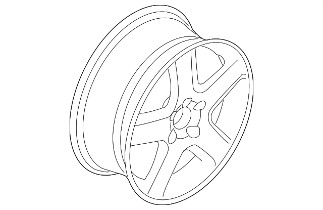 31202848 WHEEL, ALLOY