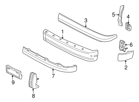 Safari BUMPER & COMPONENTS - FRONT