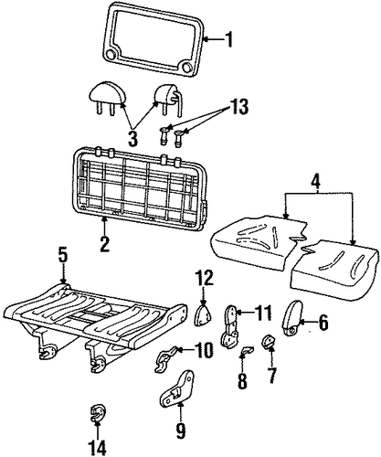 Villager SEAT COMPONENTS 2