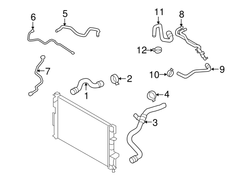 XC70 HOSES & LINES