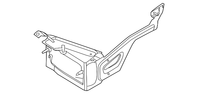 8A5Z-14C022-A Деталь DISTANCE SENSOR BRACKET