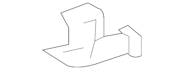 9E5Z-17A750-A BUMPER BRACKET, RIGHT