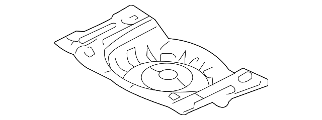 6E5Z-5411215-AA REAR FLOOR PAN