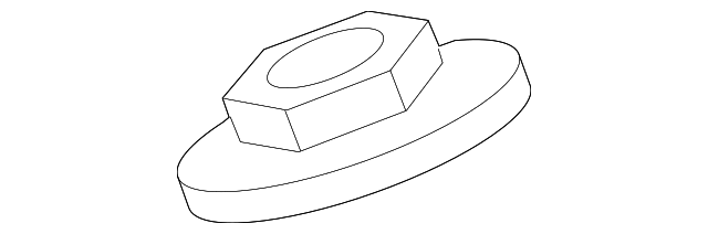 -N621904-S424 Деталь INTAKE DUCT NUT