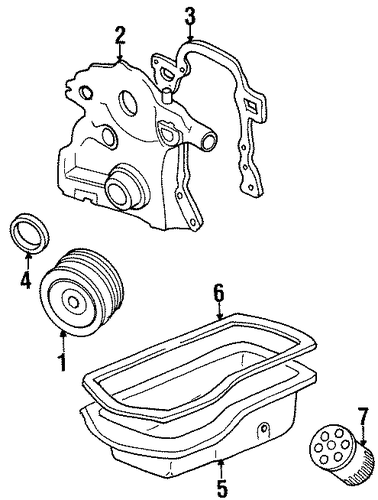Achieva ENGINE PARTS