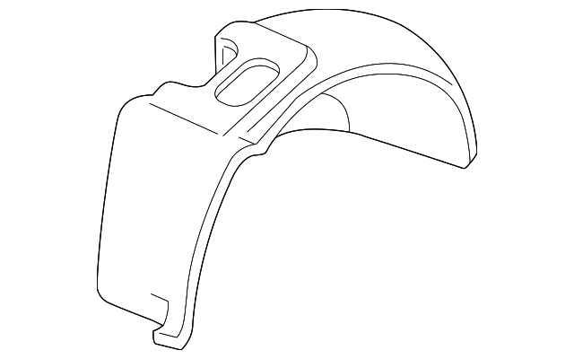 C2N2846 Деталь FENDER LINER, RIGHT