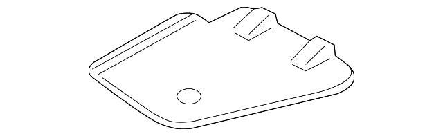 NJE3979AC Деталь SPLASH SHIELD, LEFT
