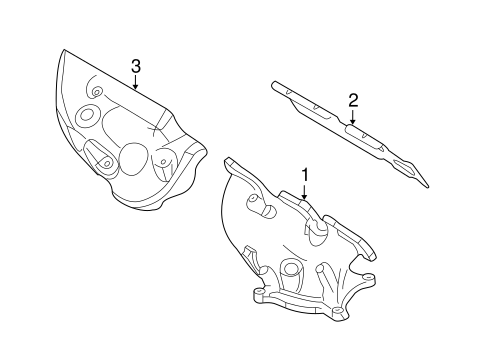 Exhaust System/Exhaust Manifold for 2008 Ford Taurus #1