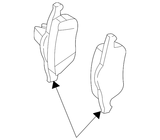 2723997 Деталь BRAKE PADS