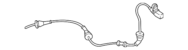 9472457 Деталь ABS SENSOR, LEFT