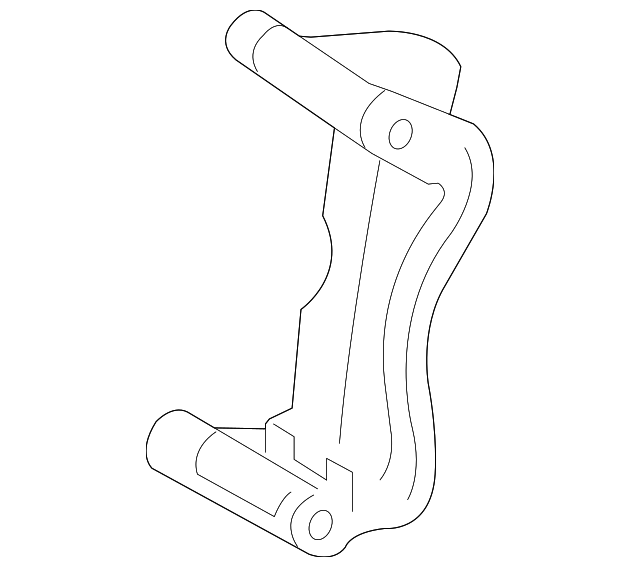 19204421 Деталь CALIPER MOUNT, RIGHT