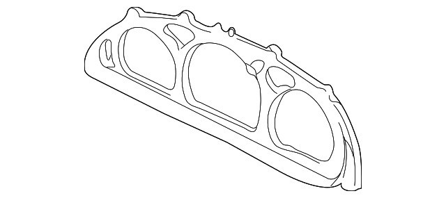 4F1Z10890BA Деталь CLUSTER BEZEL