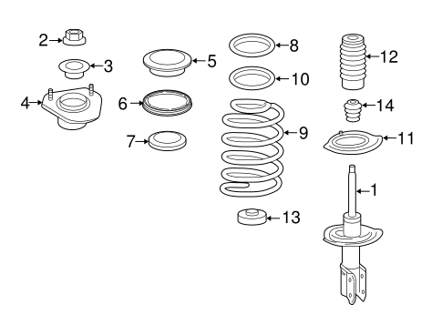 Impala Limited STRUTS & COMPONENTS