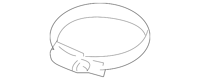 92153080 UPPER PIPE CLAMP