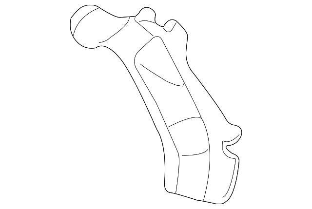 YS4Z-5427800-AA Деталь INNER WHEELHOUSE BRACE, RIGHT