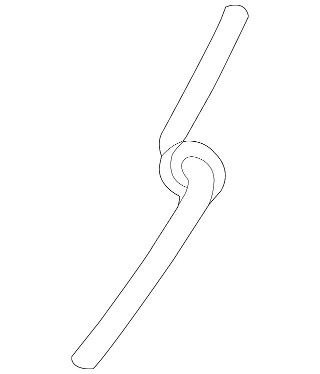 C2S21491 Деталь DRAIN HOSE, LEFT