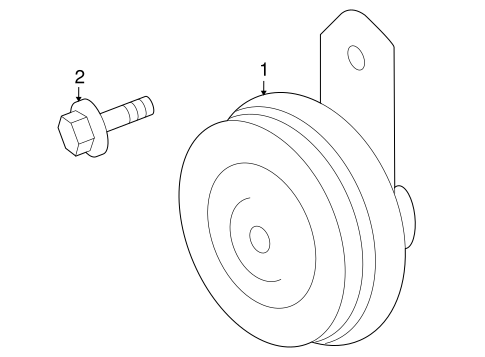 ELECTRICAL/HORN for 2011 Scion xB #1