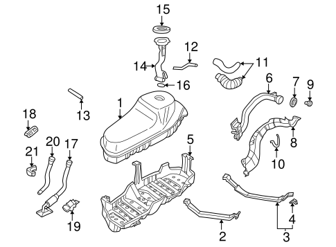 Electrical/Senders for 2004 Nissan Pathfinder #1