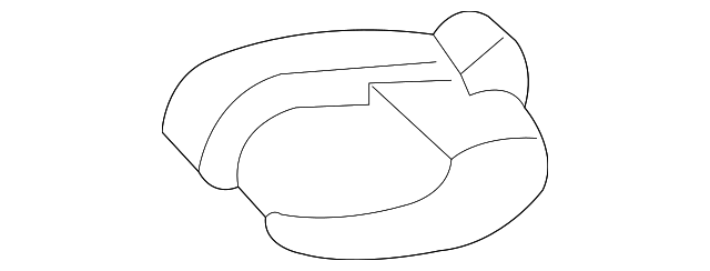2T2Z7822602AA Деталь HANDLE, INSIDE, RIGHT
