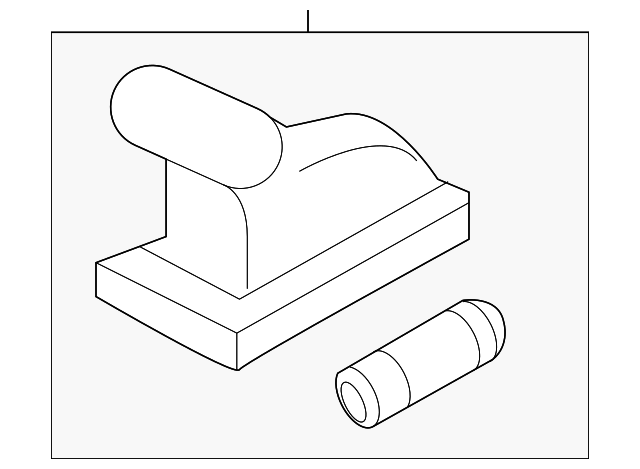 958-631-620-00 Деталь LICENSE LAMP, RIGHT