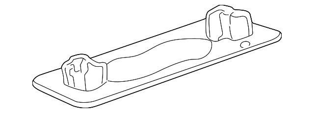 993-631-166-00 Деталь BASE, RIGHT