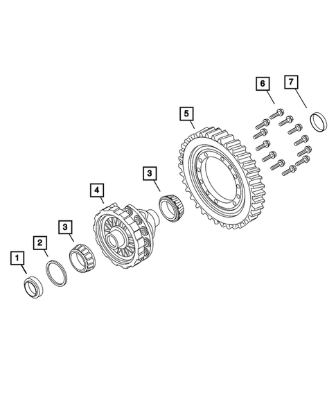 Differential for 2015 Jeep Renegade #0