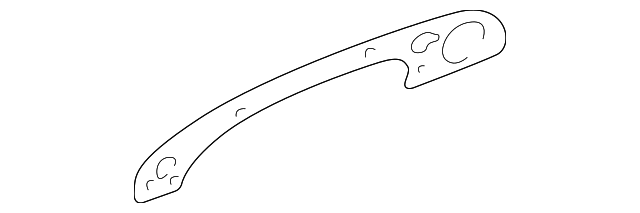 XR828163 HANDLE, OUTSIDE GASKET, LEFT