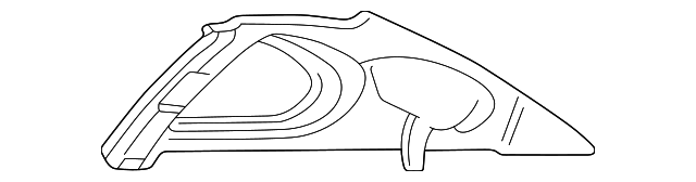 1R3Z6352018AAA Деталь UPPER TRIM PANEL, RIGHT