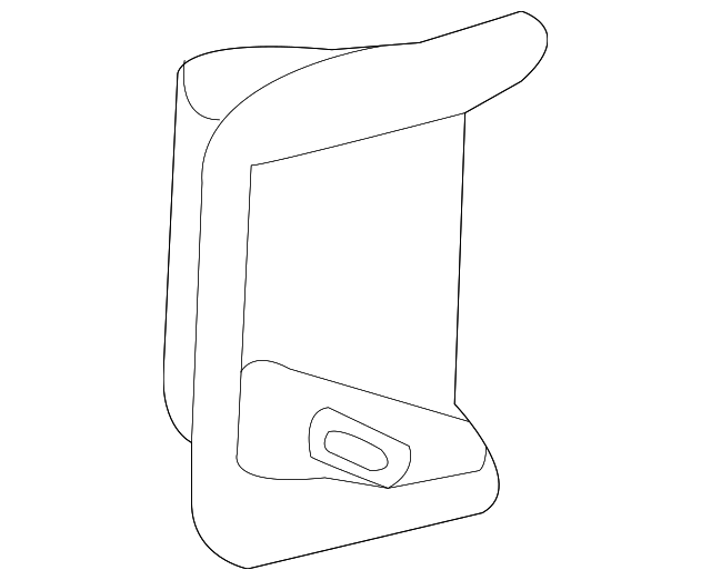 15043507 Деталь HANDLE BEZEL, RIGHT
