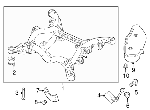 Cayenne SUSPENSION MOUNTING