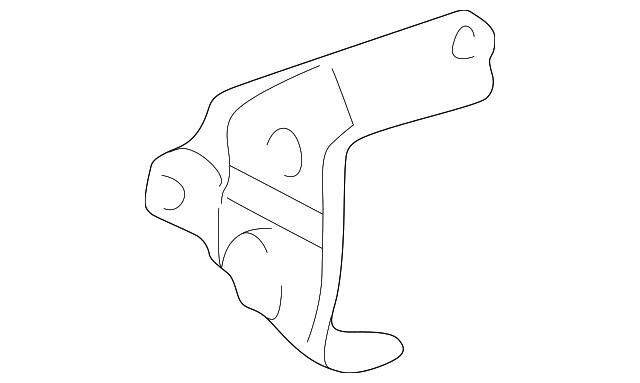 88973586 Деталь ECM BRACKET, LEFT