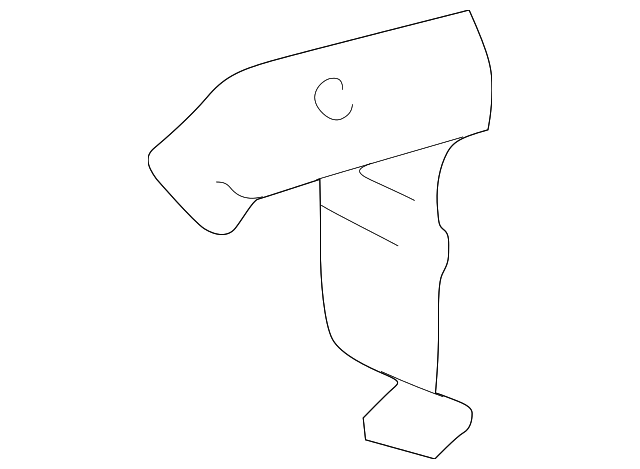88973587 Деталь ECM BRACKET, RIGHT