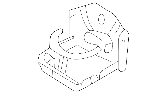 31104471 Деталь CUP HOLDER, LEFT