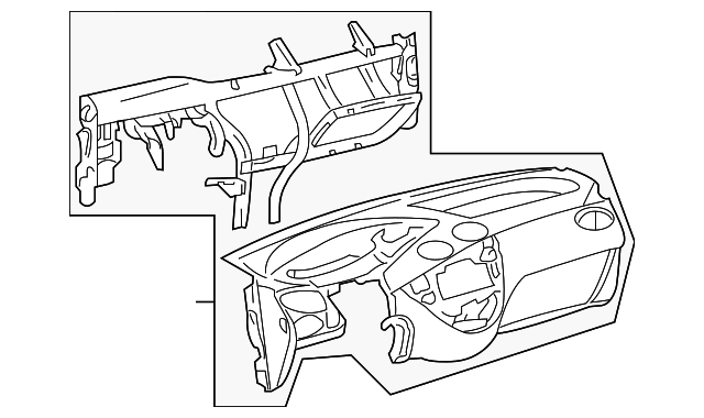 2S4Z5404320PAA Деталь INSTRUMENT PANEL