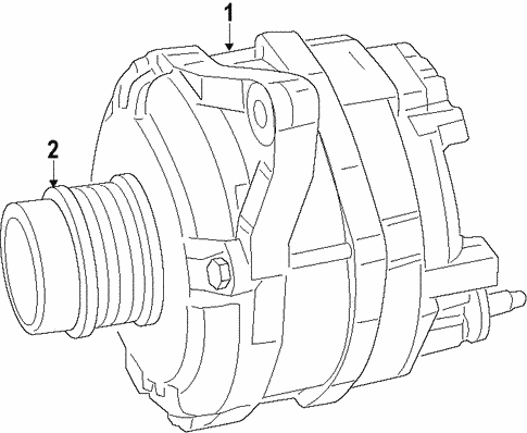 Alternator for 2015 Jeep Renegade #0