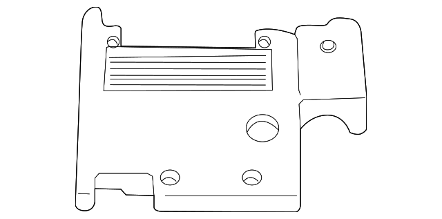 4671798 Деталь TRIM COVER