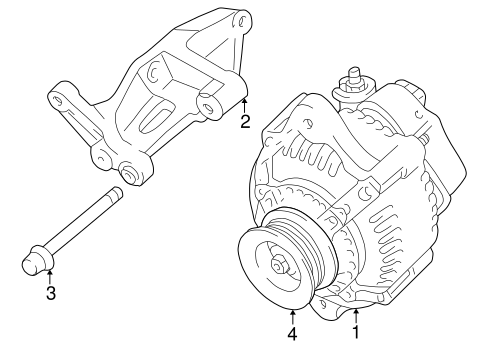 ELECTRICAL/ALTERNATOR for 1998 Toyota 4Runner #1