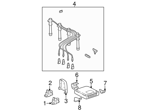 ELECTRICAL/POWERTRAIN CONTROL for 1999 Toyota Tacoma #2