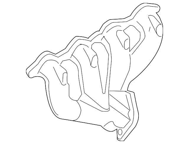 12603156 Деталь MANIFOLD, RIGHT