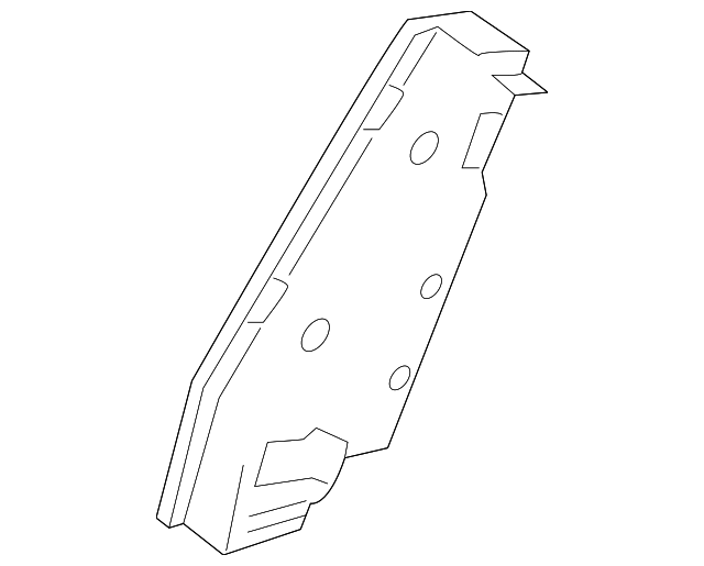 DM5Z-54611D11-D Деталь FT SEAT AIR BAG, LEFT