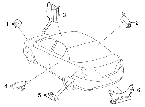 ELECTRICAL/KEYLESS ENTRY COMPONENTS for 2015 Toyota Avalon #1